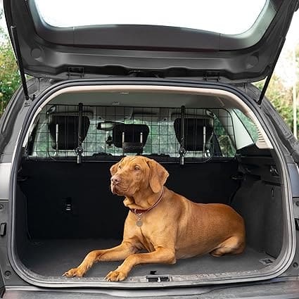 Car Dog Guard – Adjustable Boot Divider for Pet Safety