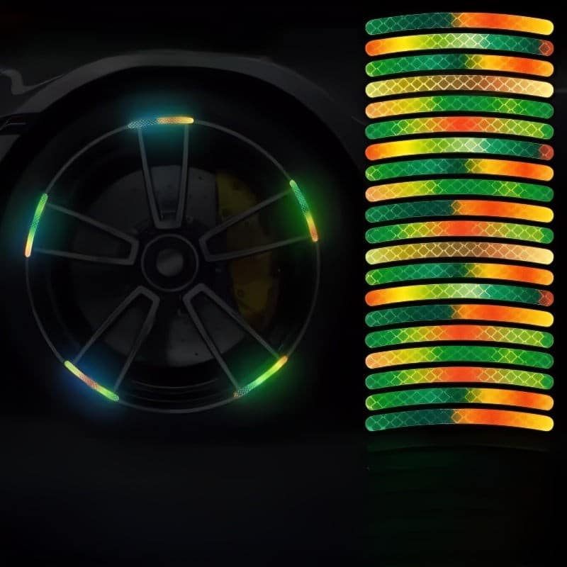 XPENG Fluorescent Stickers For Car Wheels