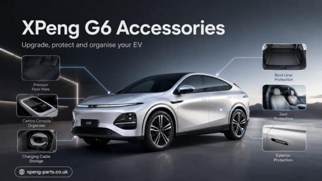 Xpeng G6 Accessories and parts UK