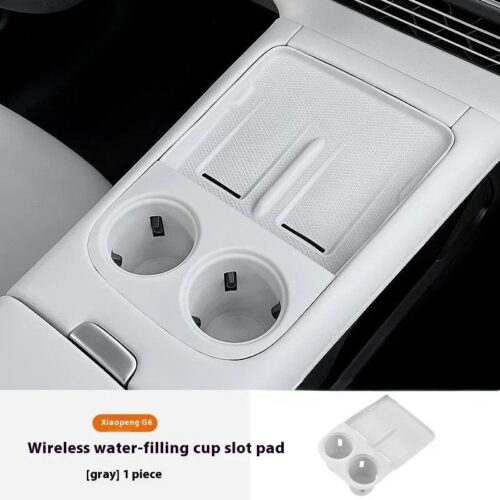 Xpeng G6 Wireless Charging Pad Silicone Central Control Water Cup Pad
